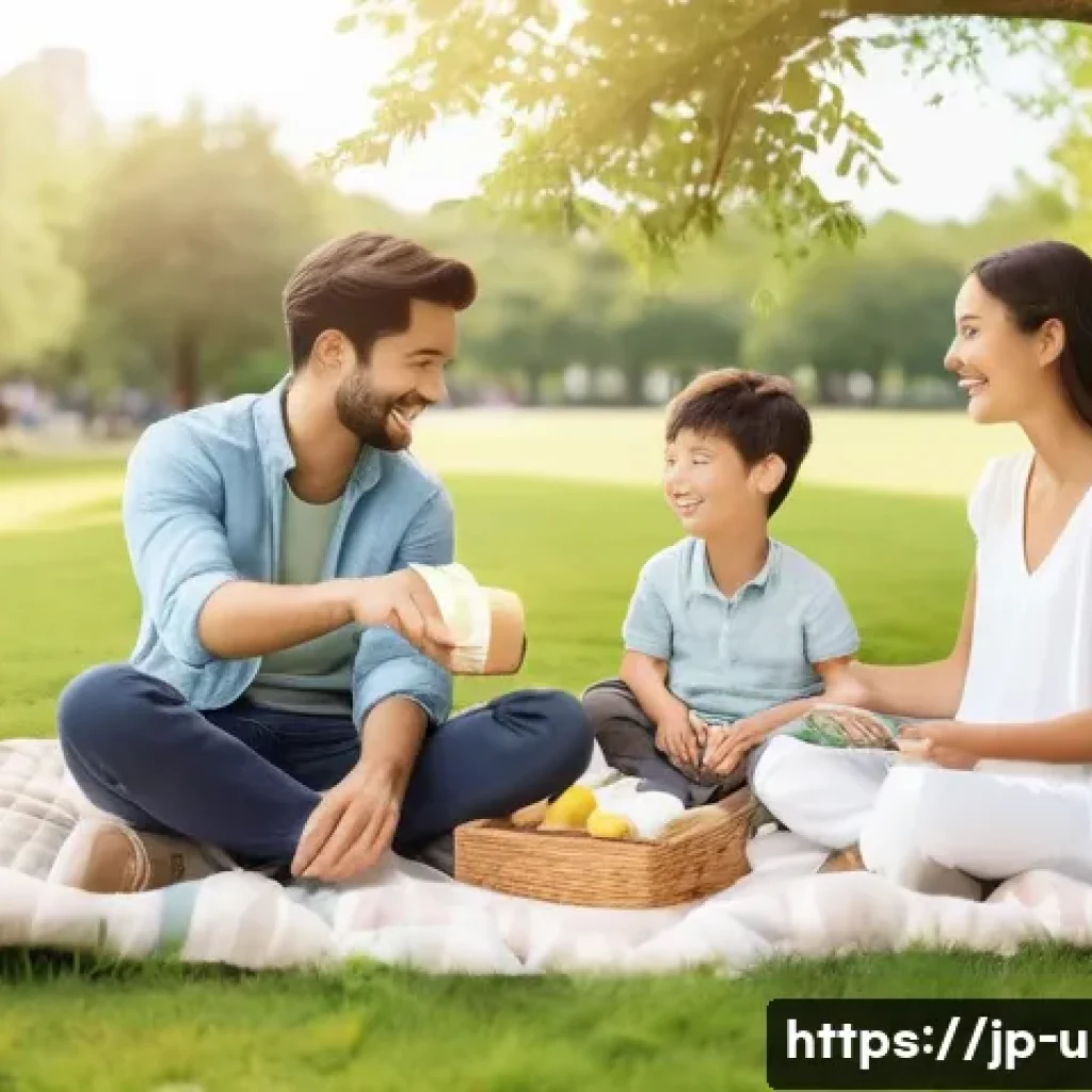 이색피크닉 단체 여행용 피크닉 아이템 - **Prompt: Stylish & Comfortable Picnic Setup**
"A group of diverse friends in their late 20s to ...
